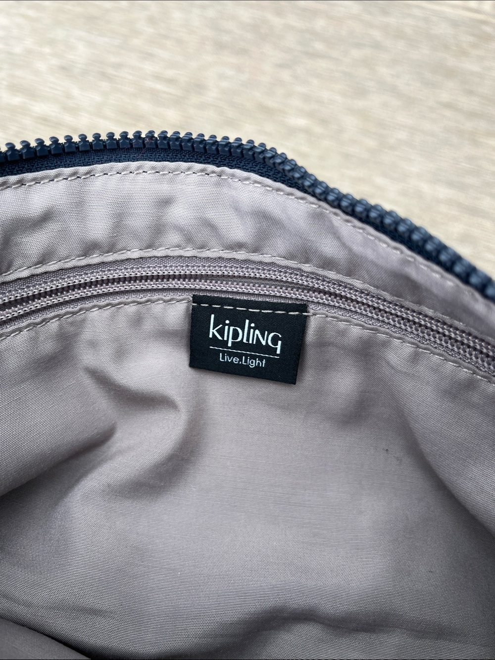 Kipling Black Nylon Crossbody Belt Bag with Monkey Charm - Picture 9 of 11